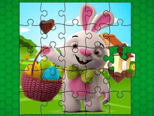 Capture d'écran de Easter Bunny Eggs Jigsaw