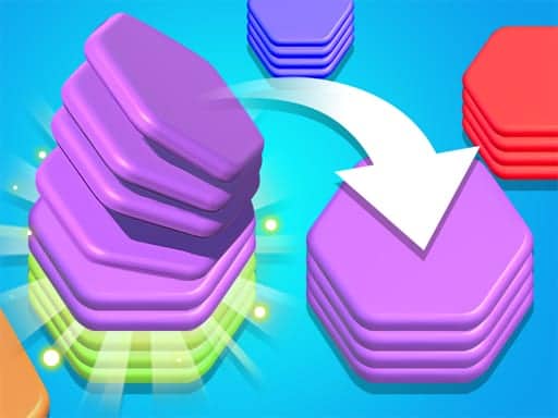 Capture d'écran de Hexa Sort 3D