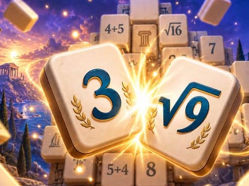 Capture d'écran de Pythagoras Mahjong