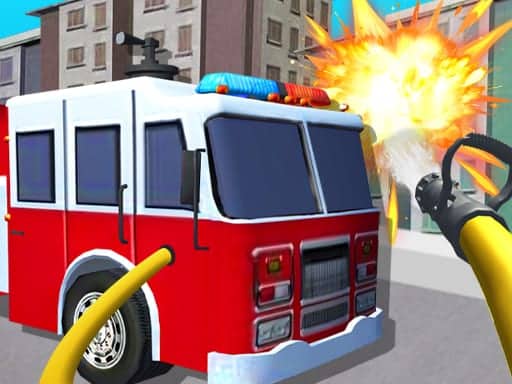 Capture d'écran de Fire Truck Driving Simulator
