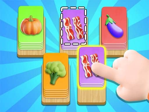 Capture d'écran de Food Card Sort