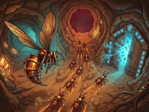 Capture d'écran de Bug Burrow Wars