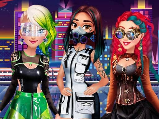 Capture d'écran de Cyberpunk City Fashion