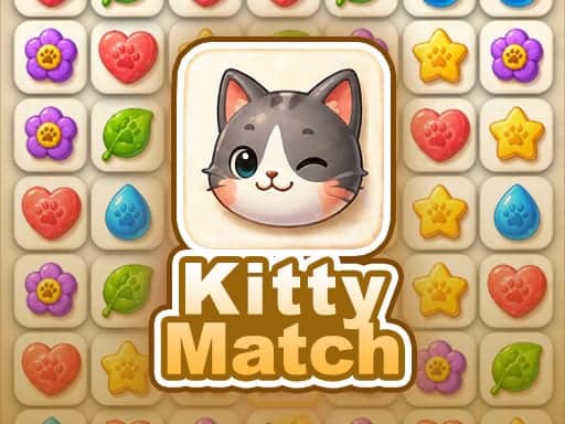 Capture d'écran de Kitty Match 3 puzzle game
