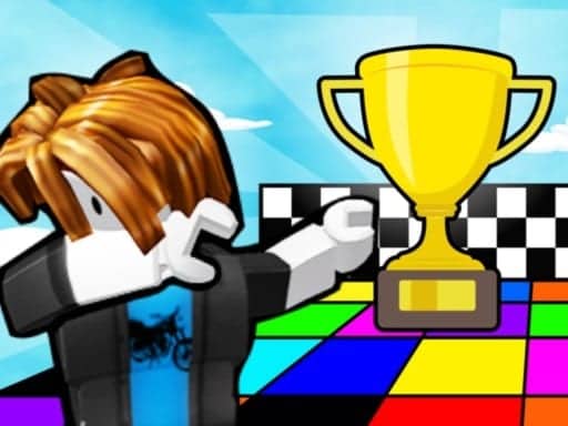 Capture d'écran de Color Race Obby