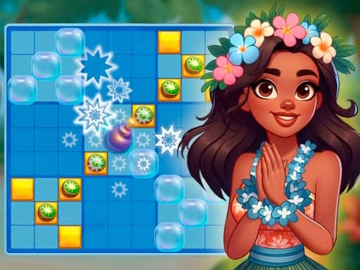 Capture d'écran de Block Puzzle Tropical Story