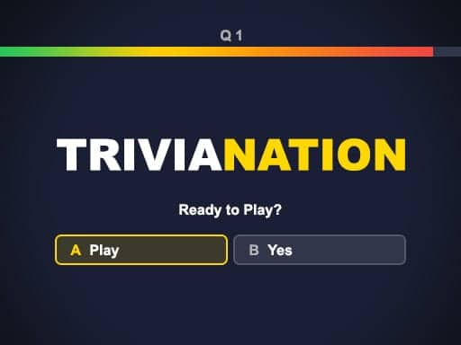 Capture d'écran de TRIVIA NATION
