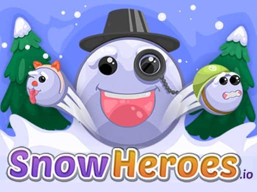 Capture d'écran de SnowHeroes.io