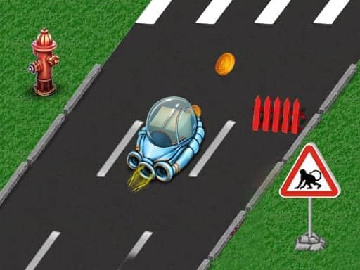 Capture d'écran de Rocket Race Highway