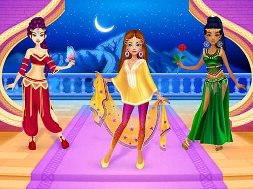 Capture d'écran de Arabian Princess Dress Up Game