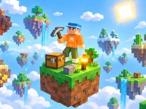Capture d'écran de Blockland Oneblock Skyblock