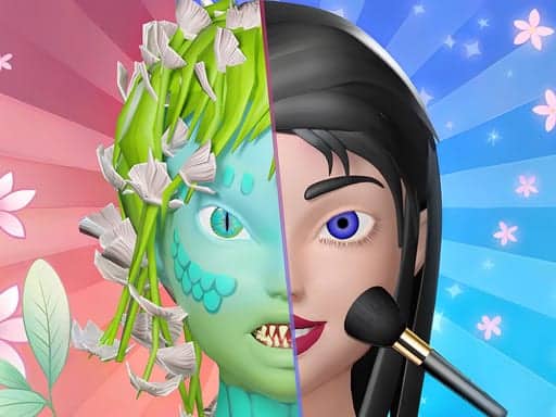 Capture d'écran de Monster Makeup 3D