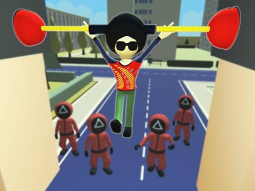 Capture d'écran de Squid Fall Guy