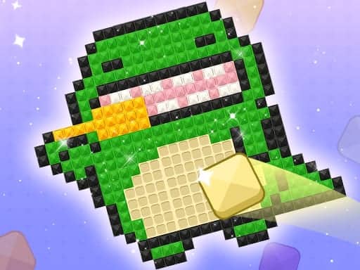 Capture d'écran de Jewels Coloring Puzzle
