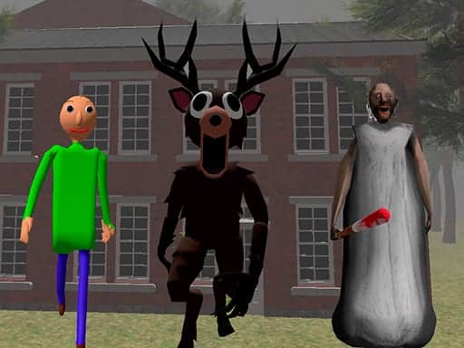 Capture d'écran de Asylum: Baldi Granny Slender