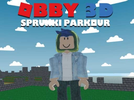 Capture d'écran de Obby 3D Sprunki Parkour