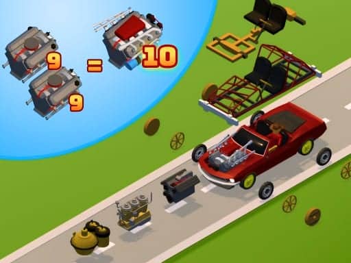 Capture d'écran de Idle Drive: Merge, Upgrade, Drive
