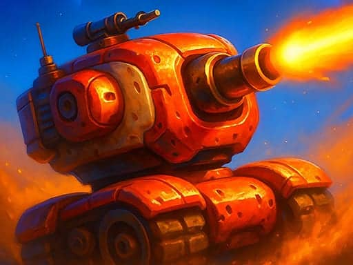 Capture d'écran de Galaxy Tank Battle