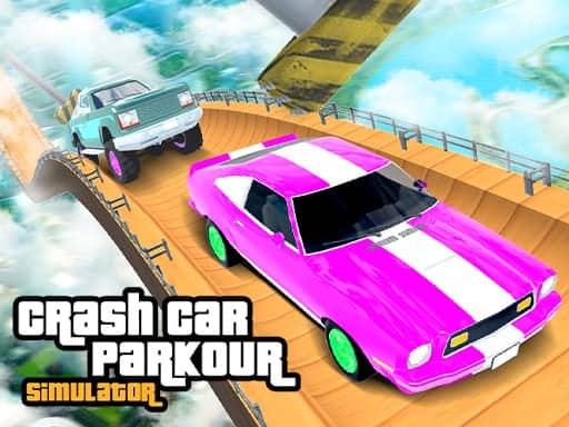 Capture d'écran de Crash Car Parkour Simulator