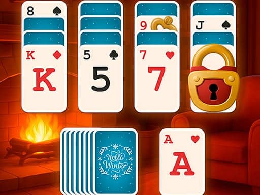 Capture d'écran de Fireside Solitaire