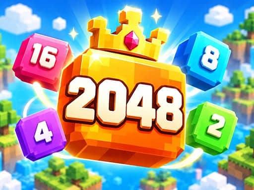 Capture d'écran de 2048 Voxel Worlds