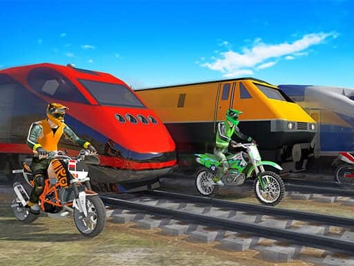 Capture d'écran de Bike Vs. Train