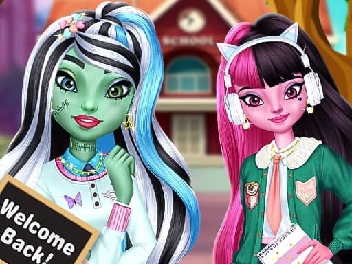 Capture d'écran de Monster Girls Back to School