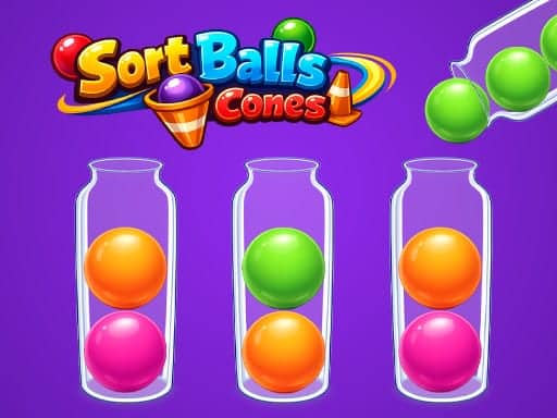 Capture d'écran de Sort Balls - Cones