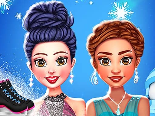 Capture d'écran de Princess Winter Ice Skating Outfits