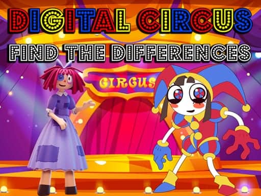 Capture d'écran de Digital Circus Find The Differences