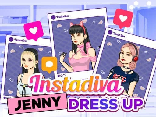 Capture d'écran de Instadiva Jenny Dress Up