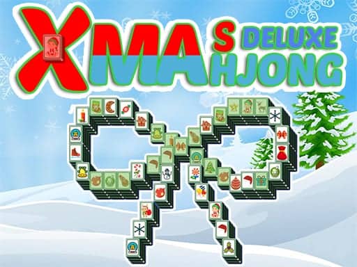 Capture d'écran de Xmas Mahjong Deluxe