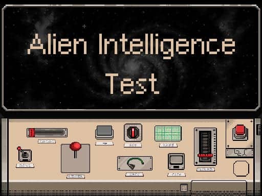 Capture d'écran de Alien Intelligence Test