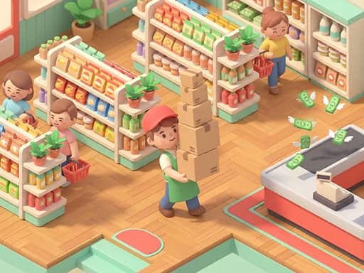 Capture d'écran de 3D Supermarket Tycoon