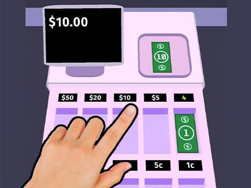 Capture d'écran de Cashier Game
