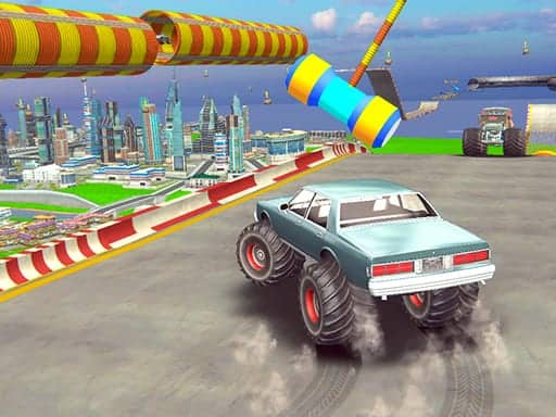 Capture d'écran de Impossible Monster Truck race Monster Truck Games 2021