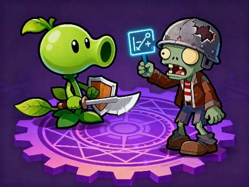 Capture d'écran de Plant Merge: Zombie War