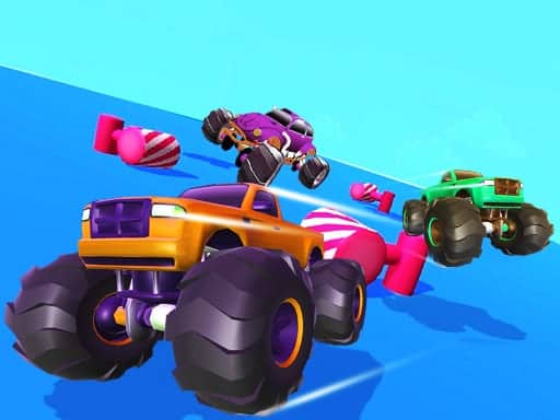 Capture d'écran de Fall Cars Ultimate Knockout Race