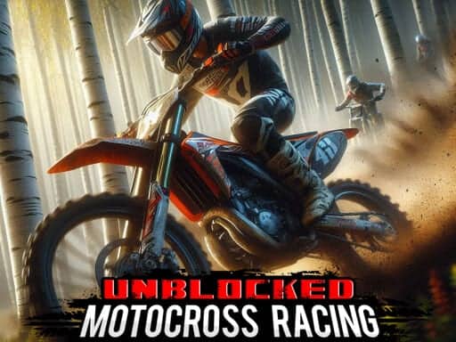 Capture d'écran de Unblocked Motocross Racing