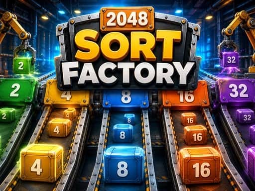Capture d'écran de 2048 Sort Factory