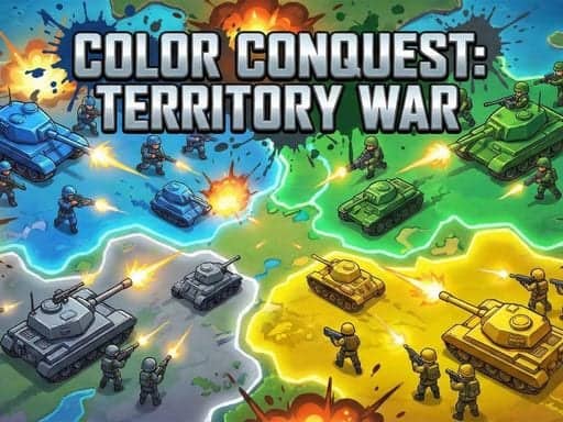 Capture d'écran de Color Conquest: Territory War
