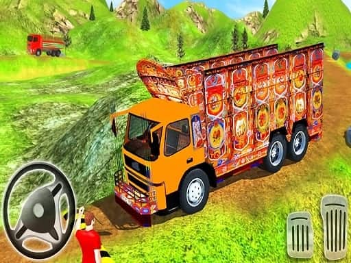 Capture d'écran de PK Cargo Truck Driving Game 2019