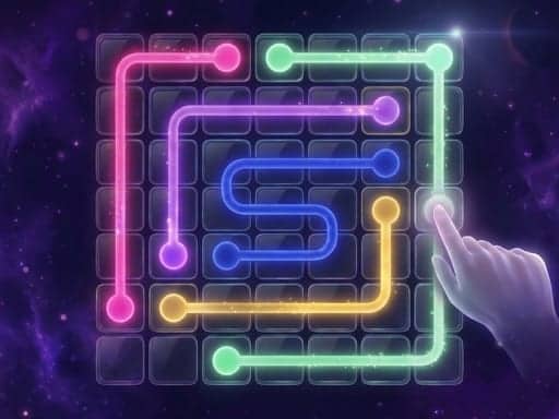 Capture d'écran de Lumina Paths — Connect Puzzle
