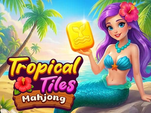 Capture d'écran de Tropical Tiles Mahjong