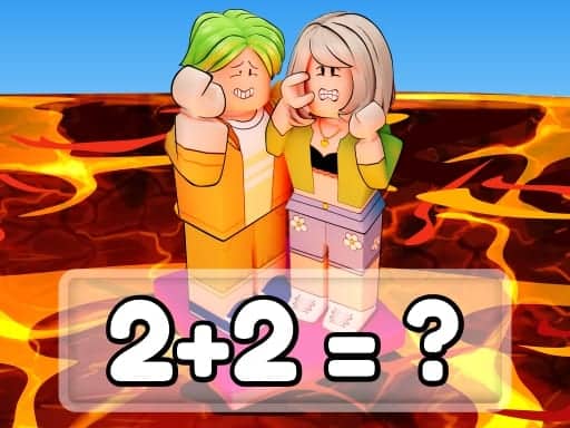 Capture d'écran de Math Lava: Tower Race