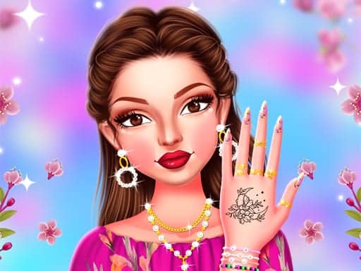 Capture d'écran de Celebrity Spring Manicure Design
