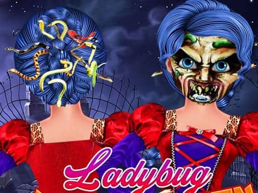 Capture d'écran de Ladybug Halloween Hairstyles