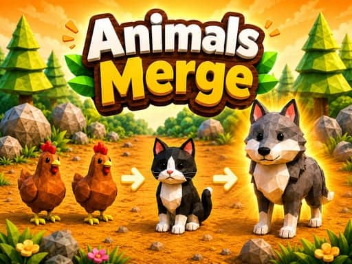 Capture d'écran de Animals Merge