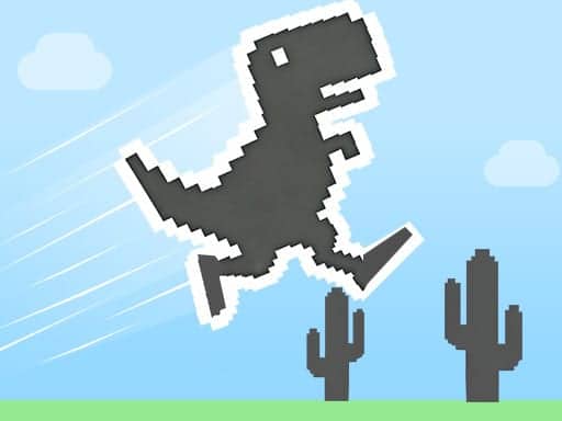 Capture d'écran de Doodle Dino Run