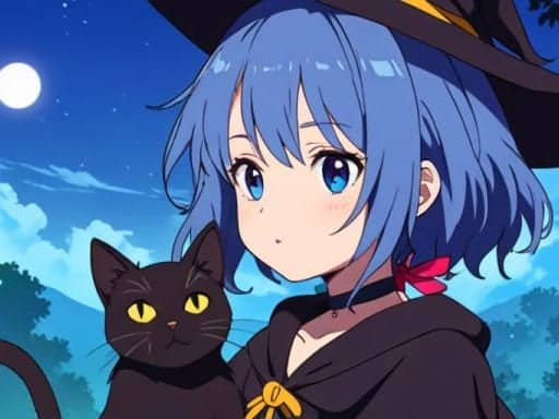 Capture d'écran de Witchy and the Puzzle Adventures